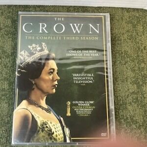 The Crown Complete Third Season DVD Set Olivia Colman Golden Globe Winner Sealed